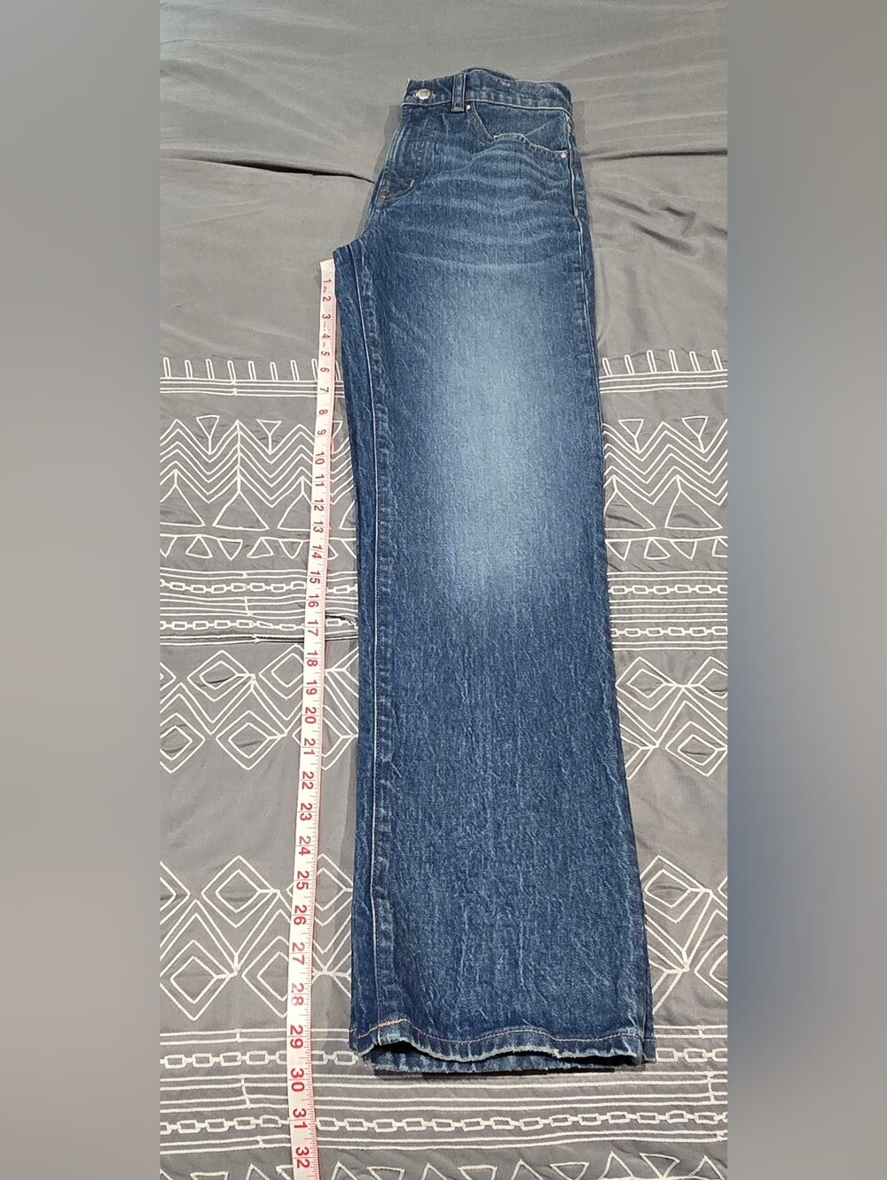 Madewell The Longline Straight Jean Size 25 - Picture 3 of 8